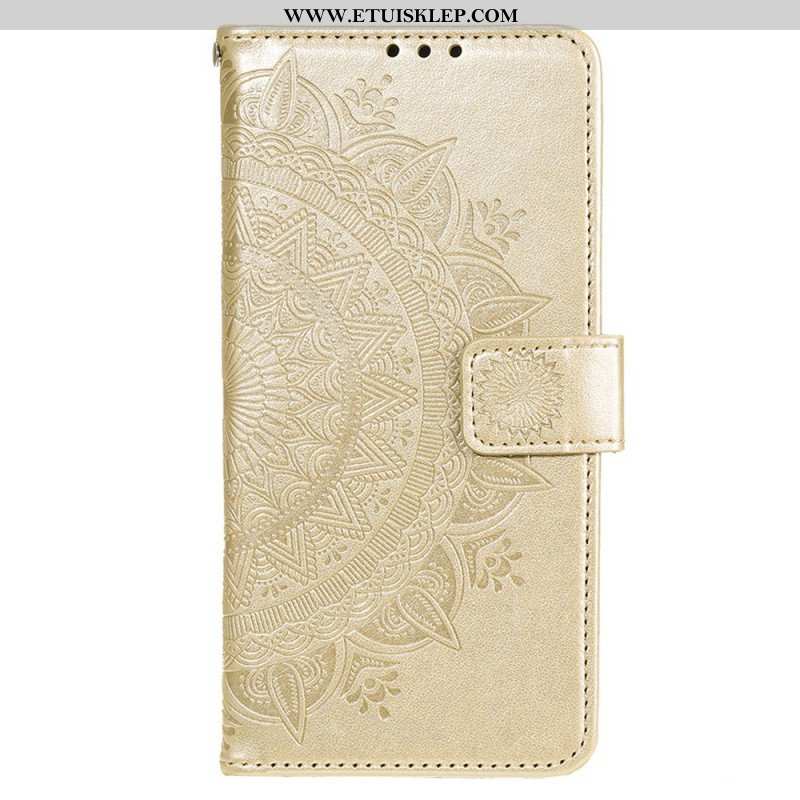 Etui Folio do Xiaomi Redmi Note 11 / 11S Mandala Słońca